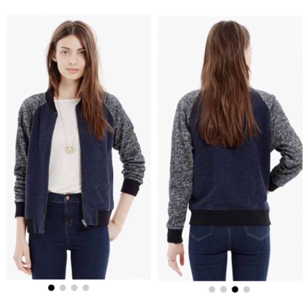 BOGO free [madewell] bomber sweater jacket